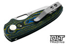 Three Rivers Manufacturing Holier Nerd MagnaCut - Linerlock - 3D Smooth Contoured - Bolts CamoCarbon