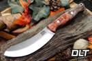 Bark River Fox River EXT-1 Skinner MagnaCut Salmon & Mocha Maple Burl