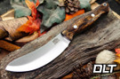 Bark River Fox River EXT-1 Skinner MagnaCut Desert Ironwood Burl - Black Liners #2