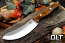 Bark River Fox River EXT-1 Skinner MagnaCut Dark Curly Maple - Red Liners #1
