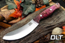 Bark River Fox River EXT-1 Skinner MagnaCut Cherry & Salmon Maple Burl