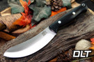Bark River Fox River EXT-1 Skinner MagnaCut Black G-10 - Red Liners