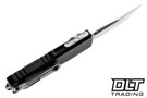 Microtech 12314-10 UTX-85 Gen IV - Black Handle - Stonewashed Blade