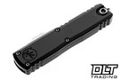 Microtech 12314-10 UTX-85 Gen IV - Black Handle - Stonewashed Blade