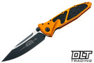 Microtech 160-1OT SOCOM Elite - Orange Tangerine Handle - Black Blade