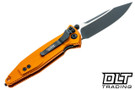 Microtech 160-1OT SOCOM Elite - Orange Tangerine Handle - Black Blade