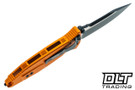 Microtech 160-1OT SOCOM Elite - Orange Tangerine Handle - Black Blade