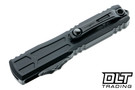 Microtech 1119EX-1TS Ultratech EX ZBP Hellhoound - Black Handle - Black Blade - Signature Series