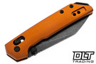 Kershaw Mini Iridium 2051RBRZBW - Reverse Tanto Black Oxide D2 Blade - Bronze Aluminum