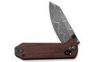 Civivi Yonder C23073B-DS2 - Guibourtia Wood Handle - Jagged Pattern Damascus Blade