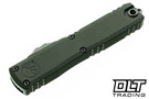 Microtech 11224-1MG-X21Z13 Ultratech Gen IV D/E - Moss Green Handle - Moss Green Blade