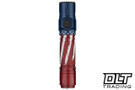 Olight Warrior Ultra 2500 Lumens Tactical Flashlight with OAL Material - Stars & Stripes Edition