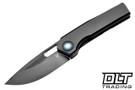 Vanguard Breaker - Black Titanium - Black Semi Mirror Polished M390 Blade