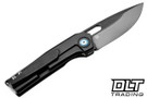 Vanguard Breaker - Black Titanium - Black Semi Mirror Polished M390 Blade