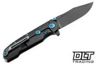 Reate 9D-V2 - Lava Flow FatCarbon - 154CM Belt Satin DLC Blade