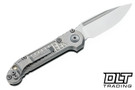 Microtech 1135-10FRMS4 LUDT - Stonewash Frag Pattern Titanium - Stonewash Blade - Bronze Accents - Marfione Select