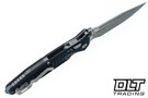 Microtech 160RL-10APFR SOCOM Elite Ram-Lok - Black Frag Pattern Handle - Apocalyptic Blade