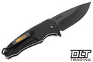 Medford Smooth Criminal DLC S35VN - Black Aluminum - Black Hardware & Clip