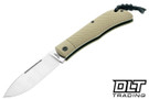 Jack Wolf Timber Jack - Ultralight Series - FDE G-10 Crosshatch
