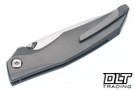 Koenig Xenon - Blasted Titanium - Burnished M390 Blade - Polished Flats