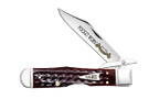 Case Cheetah Cub - Pocket Worn Mahogany Bone - Fluted Bolsters