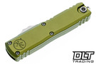 Microtech 12334-10OD UTX-85 Gen IV T/E - OD Green Handle - Stonewash Blade