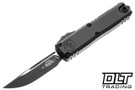 Microtech 12314-1T UTX-85 Gen IV - Black Handle - Black Blade