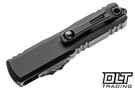 Microtech 12314-1T UTX-85 Gen IV - Black Handle - Black Blade