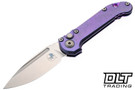 Microtech 1135-10MS9 LUDT Gen III - Purple Haze Titanium - Stonewash Blade - Marfione Select