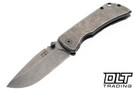 McNees PM Mac 2 3" - Hollow Grind - Atomic Stonewashed Titanium - Stonewashed Hardware