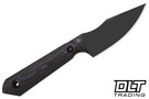 Kizer Mini Harpoon - Purple Haze FatCarbon - Black DLC M390 Blade