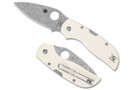 Spyderco Chaparral - Ivory G-10 - Damasteel Blade