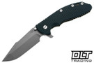 Hinderer XM-24 Harpoon Spanto S45VN - Battle Bronze Anodized Titanium - Working Finish Blade - Black G-10