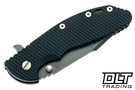 Hinderer XM-24 Harpoon Spanto S45VN - Battle Bronze Anodized Titanium - Working Finish Blade - Black G-10