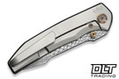 WE Knife Company Ryson 24086-DS1 - Gray Titanium - Hugin Damasteel Blade