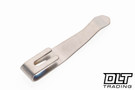 Lynch Northwest Spyderco Standard Clip - Stonewashed Finished Titanium