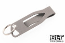 Lynch Northwest Key Hanger Clip - Sandwashed Finished Titanium