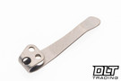 Lynch Northwest Microtech LUDT 3 Clip - Stonewashed Finished Titanium