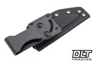 Vero Engineering Myelin Fixed M390 Blade - Blackwash Titanium - Blackwash M390 Blade