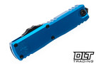 Microtech 12334-1BL UTX-85 Gen IV T/E - Blue Handle - Black Blade