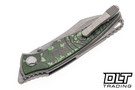 Hawk Knives Talon M390 - Titanium Handle - Jungle Wear FatCarbon Overlay