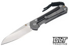 Chris Reeve Small Sebenza 31 - Insingo - Bog Oak Inlay - Left-Handed #1 - Back