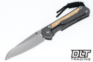 Chris Reeve Small Sebenza 31 - Insingo - Box Elder Inlay - Left-Handed #2 - Back