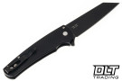 Pro-Tech Malibu - Black Dragon Scale Aluminum - DLC MagnaCut Reverse Tanto Blade - Mosaic Pin Button