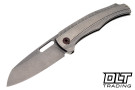 Rangermade Knife & Tool OBJ-1 - Titanium - Sheepsfoot MagnaCut Blade #033