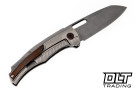 Rangermade Knife & Tool OBJ-1 - Titanium - Sheepsfoot MagnaCut Blade #033