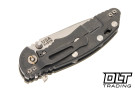Hinderer 3.25" XM-18 S45VN Spearpoint - Working Finish Titanium - Stonewashed Blade - OD Green G-10