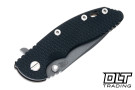 Hinderer 3.25" XM-18 S45VN Spearpoint - Battle Bronze Anodized Titanium - Working Finish Blade - Black G-10