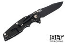 Hinderer Eklipse Spear Point S45VN - Battle Black DLC - Black G-10 - Back