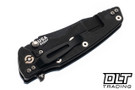 Hinderer Eklipse Spear Point S45VN - Battle Black DLC - Blue & Black G-10